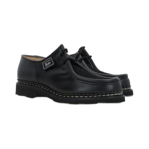 Paraboot Logo Patch Lace-Up Shoes