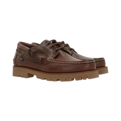 Paraboot Round-Toe Lace-Up Shoes