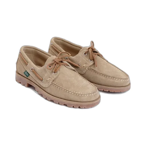 Paraboot Malo Round Toe Lace-Up Loafers