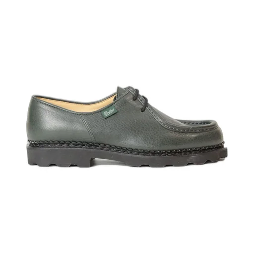 Paraboot Logo Patch Lace-Up Shoes