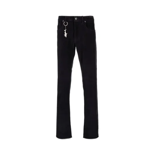Paul & Shark Shark-Keyring Mid-Rise Corduroy Trousers