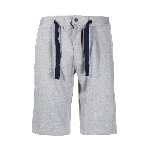 Paul & Shark Logo Patch MÉLange-Effect Shorts