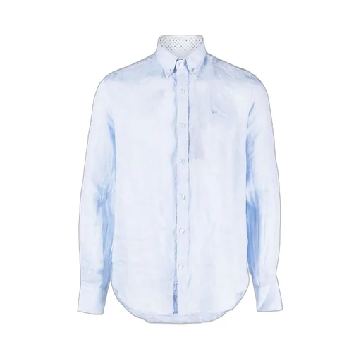Paul & Shark Long-Sleeved Logo Tag Shirt