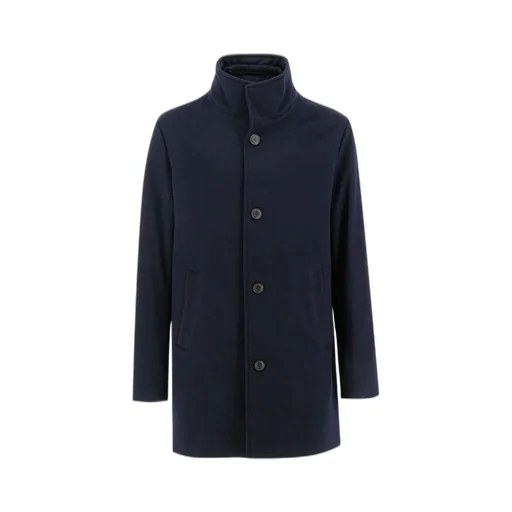 Paul & Shark High-Collar Cashmere Coat