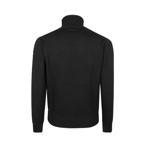 Paul & Shark Moon Badge Turtleneck Knitwear