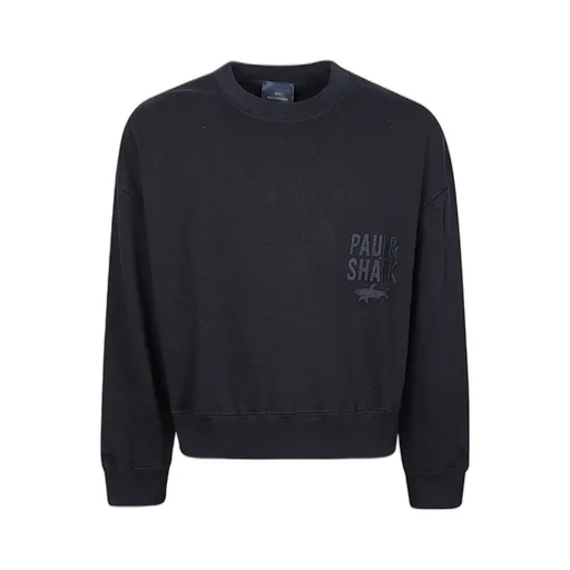 Paul & Shark Logo Fleece Sweater