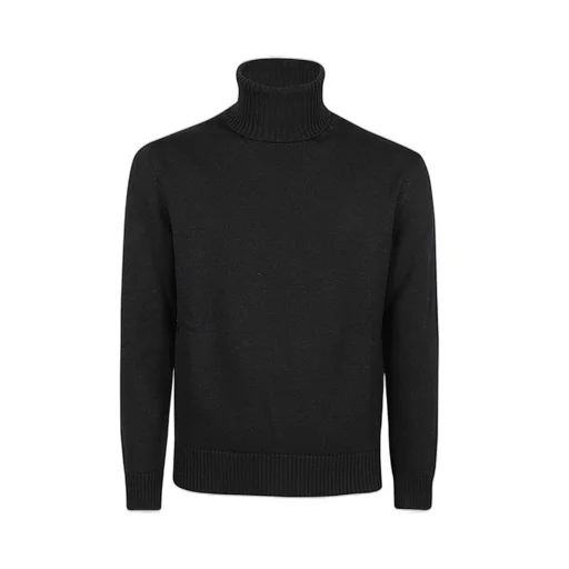 Paul & Shark Moon Badge Turtleneck Knitwear