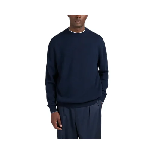 Paul & Shark Shark Tag Crewneck Sweater
