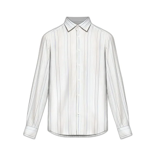 Paul & Shark Striped Button-Up Shirt