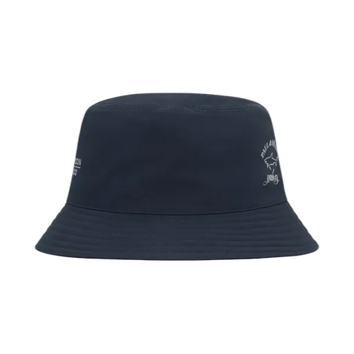 Paul & Shark Logo Printed Bucket Hat
