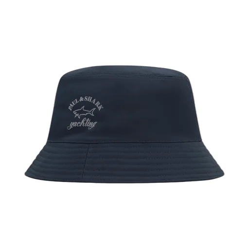 Paul & Shark Logo Printed Bucket Hat
