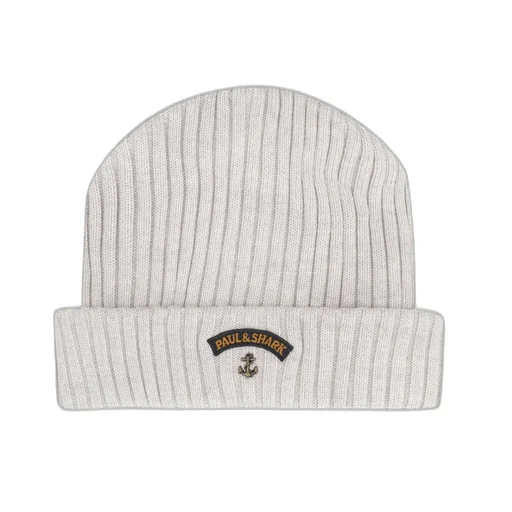 Paul & Shark Ribbed Knit Beanie