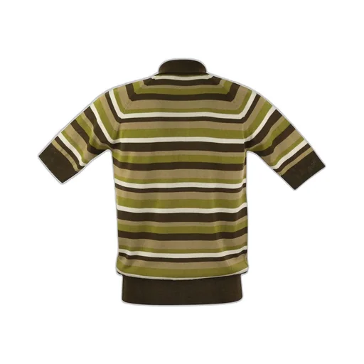 Pt Torino Striped Polo Shirt