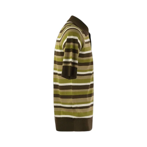 Pt Torino Striped Polo Shirt