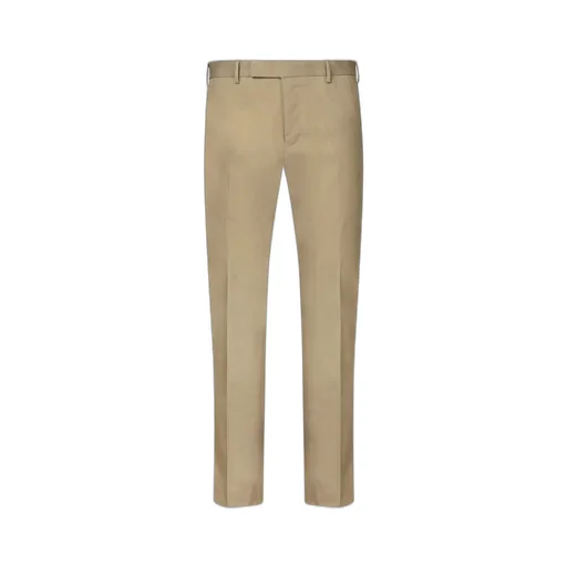 Pt Torino Front Zip Button Closure Trousers