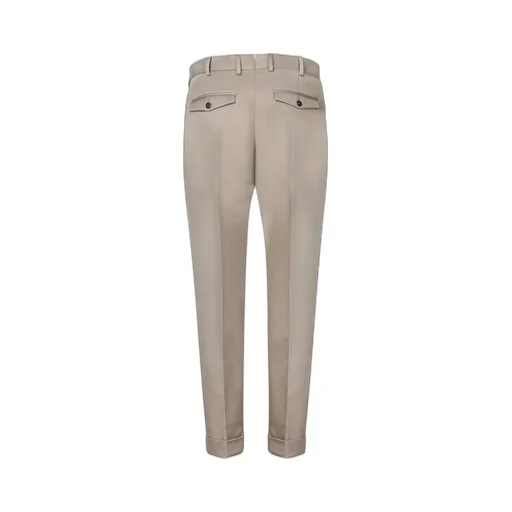 Pt Torino Technical Fabric Trousers With Adjustable Waist
