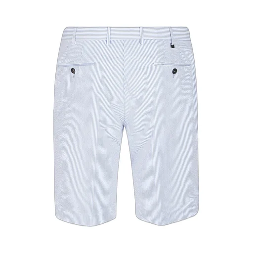 Pt Torino Striped Tailored Shorts