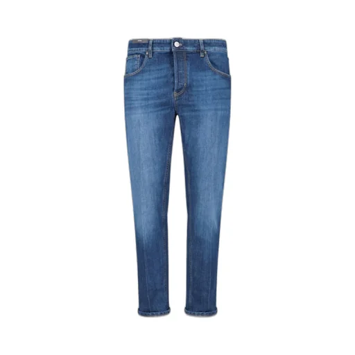 Pt Torino Slim Cut Washed Effect Jeans