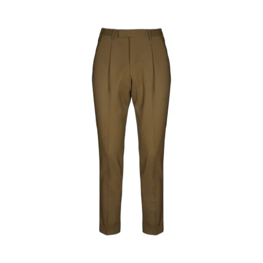Pt Torino Stretched Tapered-Leg Pants