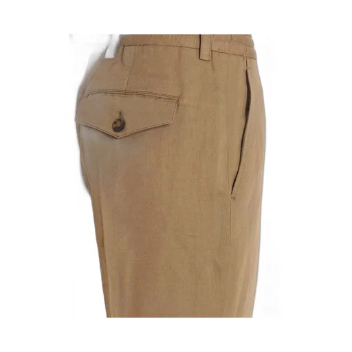 Pt Torino Cropped Turn-Up Hem Trousers