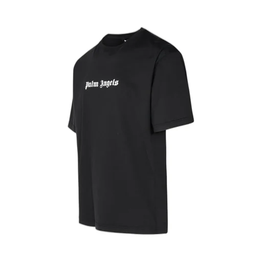 Palm Angels Logo Printed Crewneck T-Shirt