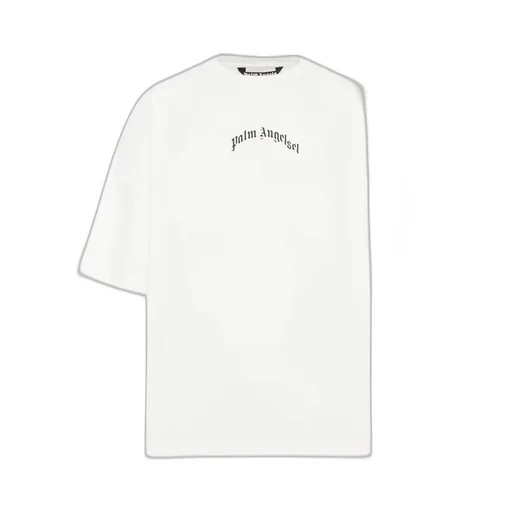 Palm Angels Back Curved Logo T-Shirt