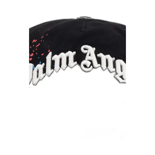 Palm Angels Logo Embroidered Baseball Cap