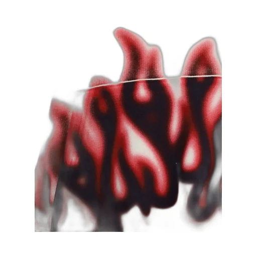 Palm Angels Flames Printed Hoodie