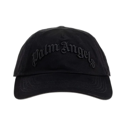 Palm Angels Logo Embroidered Baseball Cap