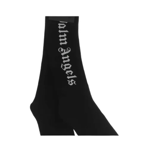 Palm Angels Logo Intarsia Socks