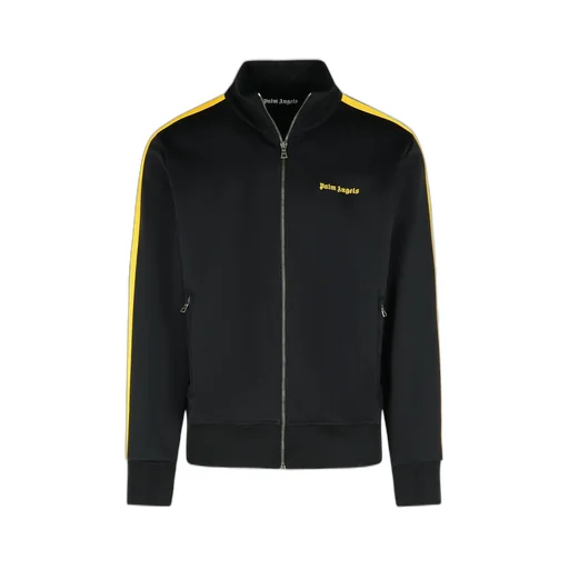 Palm Angels Logo Embroidered Zipped Track Jacket