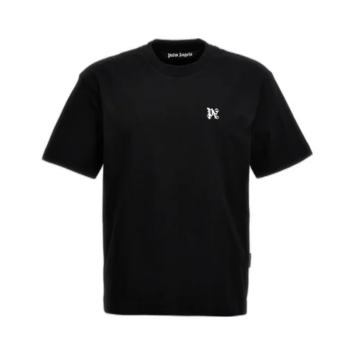 Palm Angels Monogram-Embroidered Pack Of Three Crewneck T-Shirt