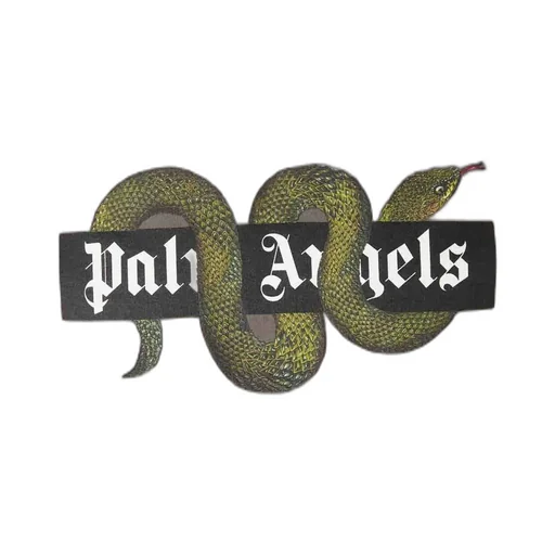 Palm Angels Logo Printed Crewneck T-Shirt