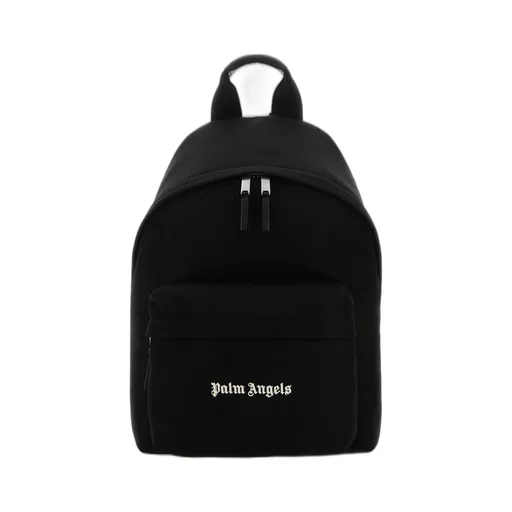 Palm Angels Logo-Embroidered Zipped Backpack