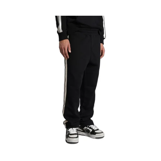 Palm Angels Curved Logo Printed Track Pants