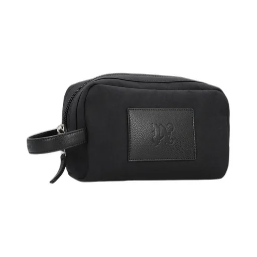 Palm Angels Monogram Patch Wash Bag
