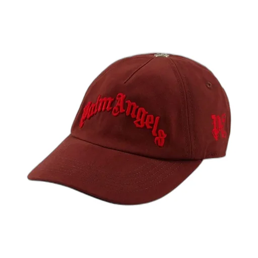 Palm Angels Curved Logo Baseball Cap