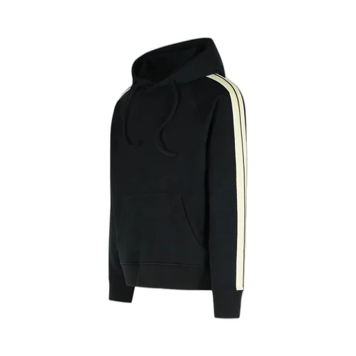 Palm Angels Curved Logo Printed Hoodie