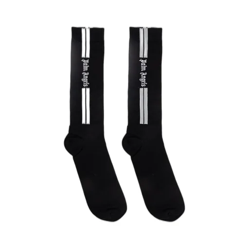Palm Angels Logo Intarsia Socks