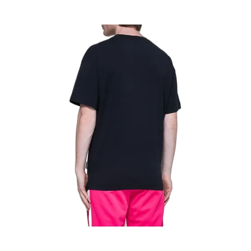 Palm Angels Gothic Logo Printed Crewneck T-Shirt