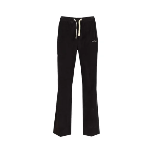 Palm Angels Logo Embroidered Drawstring Pants