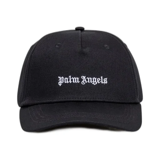 Palm Angels Logo Embroidered Baseball Cap