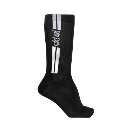 Palm Angels Logo Intarsia Socks