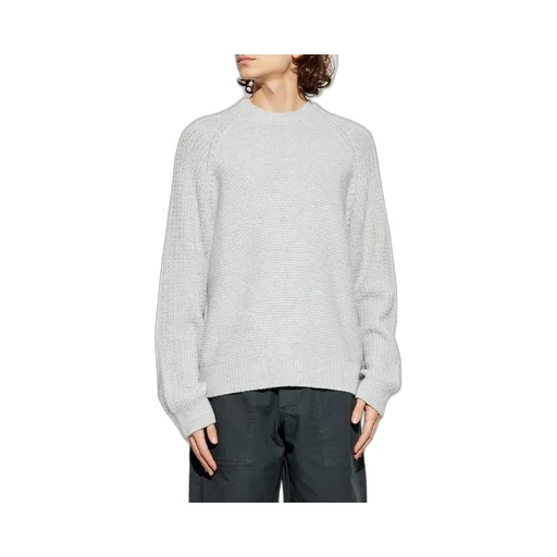 Palm Angels Curved Logo Knitted Jumper