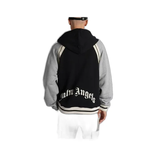 Palm Angels Curved Logo Bomber Jacket