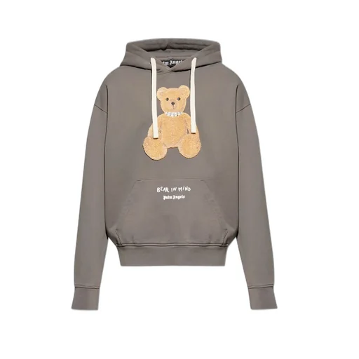 Palm Angels Teddy Bear Motif Hoodie