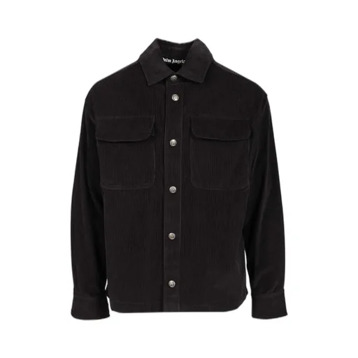Palm Angels Logo Printed Overshirt
