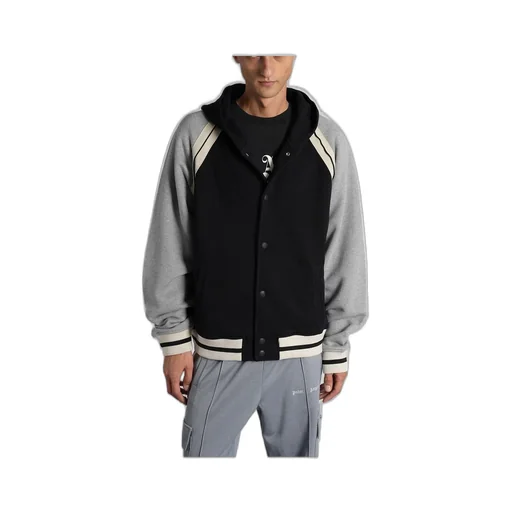 Palm Angels Curved Logo Bomber Jacket