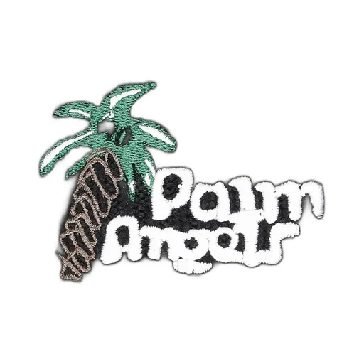 Palm Angels Logo Embroidered Knit Beanie