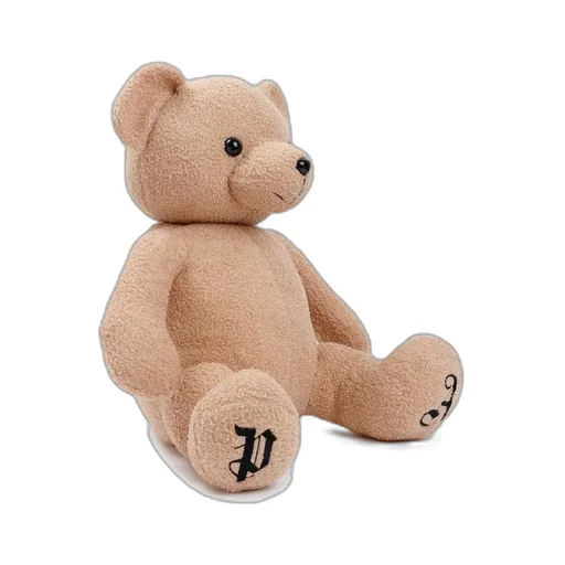 Palm Angels Logo Embroidered Teddy Bear